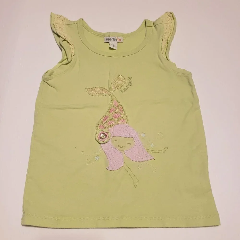 Naartjie sz 6 girl sleeveless Mermaid top